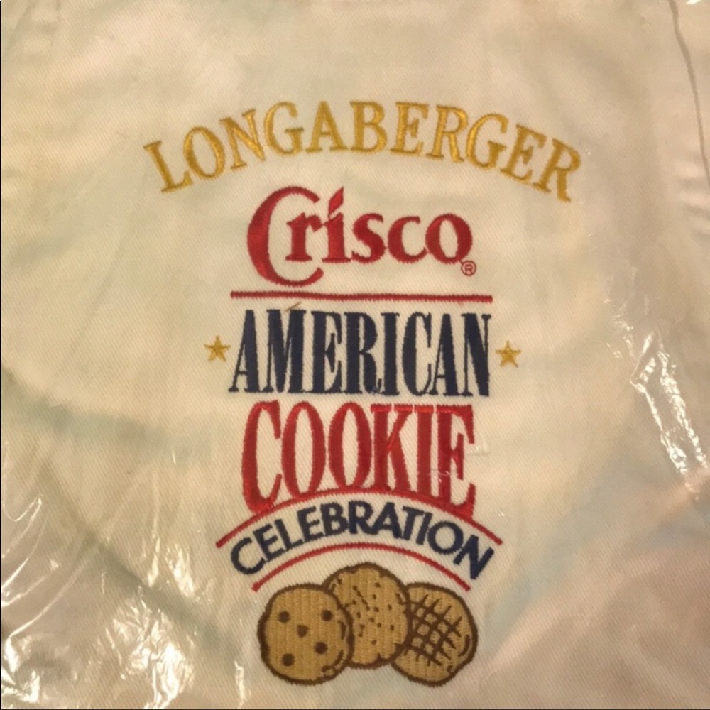 🇺🇸LONGABERGER “CRISCO” Apron NWT